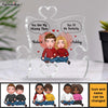 Personalized Couples Valentines You are My Missing Piece Puzzle Custom Shape Acrylic Plaque 22953 1