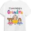 Personalized Love Being Grandma With Grandkids Shirt - Hoodie - Sweatshirt 22955 1