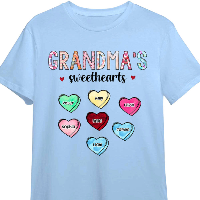 Personalized Grandma's Sweethearts Shirt - Hoodie - Sweatshirt 22962 1