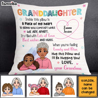 Personalized Gift For Granddaughter Hug This Pillow 22965 thumb 1