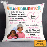 Personalized Gift For Granddaughter Hug This Pillow 22965 thumb 1