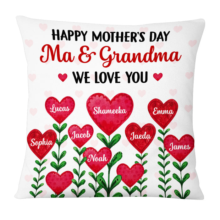 Personalized Gift For Mom Grandma Pillow 22968 1