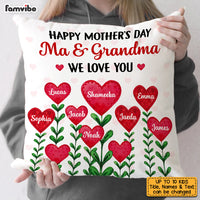 Personalized Gift For Mom Grandma Pillow 22968 thumb 1