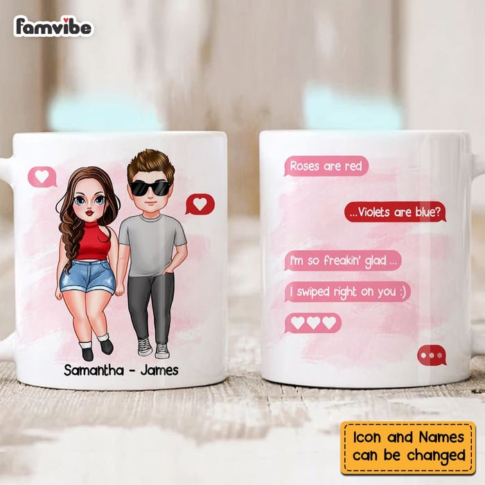 Personalized Couple Rose Are Red Violets Are Blue Poem Mug 22977 1