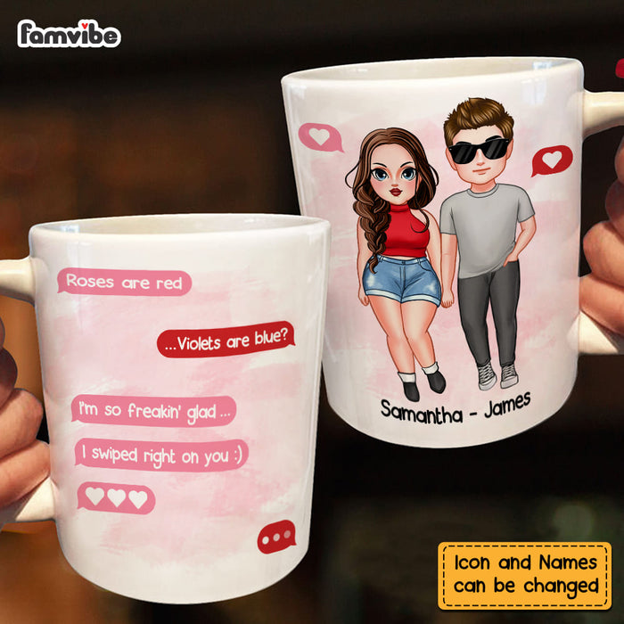Personalized Couple Rose Are Red Violets Are Blue Poem Mug 22977 1