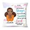 Personalized Gift For Granddaughter You Are Braver Than You Believe Pillow 22990 1