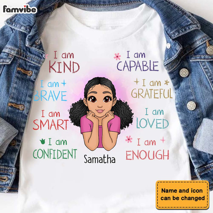 Personalized Gift For Granddaughter I Am Kind Kid T Shirt NB304 36O28 1