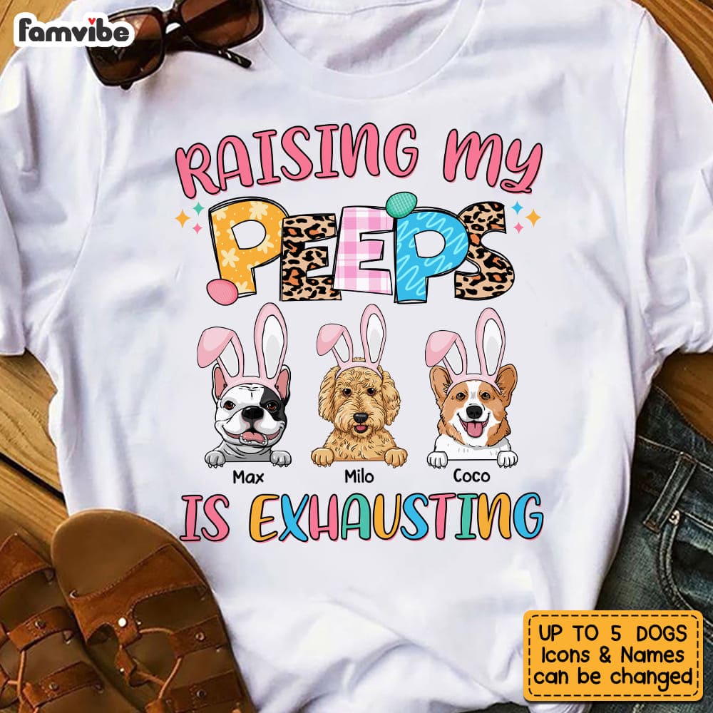 Personalized Easter Gift For Dog Mom Shirt 22996 Primary Mockup