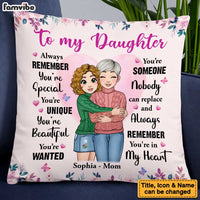 Personalized To My Granddaughter Always Remember You're Unique And Beautiful Pillow 22998 thumb 1