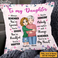 Personalized To My Granddaughter Always Remember You're Unique And Beautiful Pillow 22998 thumb 1