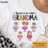 Personalized Blessed To Be Called Grandma Shirt - Hoodie - Sweatshirt 22999 thumb 1