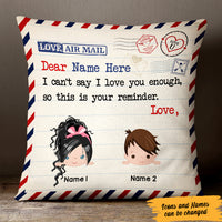 Personalized Grandma I Love You Pillow JR253 67O47 (Insert Included) thumb 1