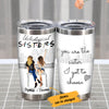 Personalized Not Sisters By Blood Girl Friends Steel Tumbler AG61 28O53 thumb 1