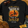 Personalized Halloween Not Every Witch Lives In Salem T Shirt JL151 65O34 1