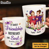 Personalized Gift For Friends A Sweet Friendship Mug 30658 thumb 1