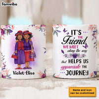 Personalized It's The Friend We Meet Mug 23011 thumb 1