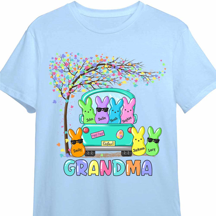Personalized Grandma Easter Peeps Truck Shirt - Hoodie - Sweatshirt 23013 1
