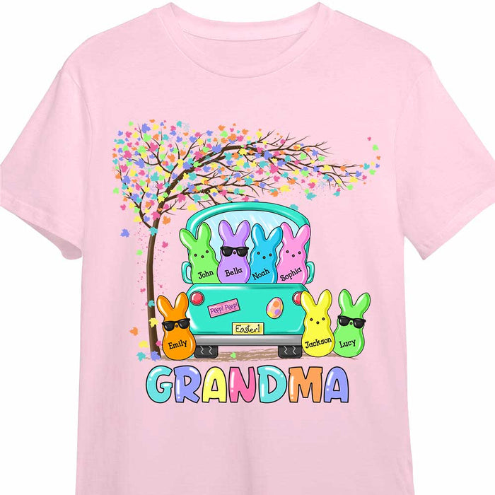 Personalized Grandma Easter Peeps Truck Shirt - Hoodie - Sweatshirt 23013 1