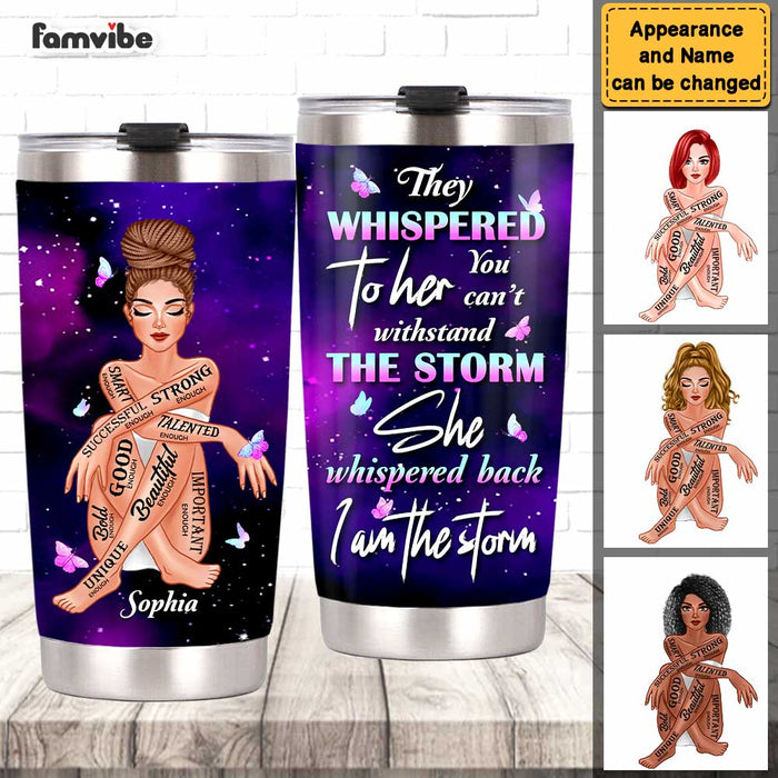 Personalized Gift For Daughter You Are Enough Steel Tumbler 23023 1