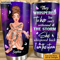 Personalized Gift For Daughter You Are Enough Steel Tumbler 23023 thumb 1