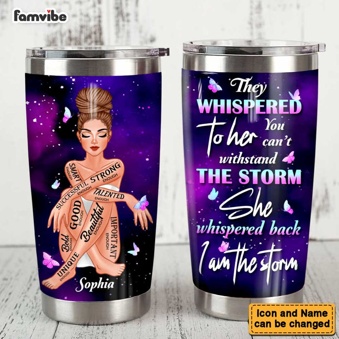 Personalized Gift For Daughter You Are Enough Steel Tumbler 23023 1