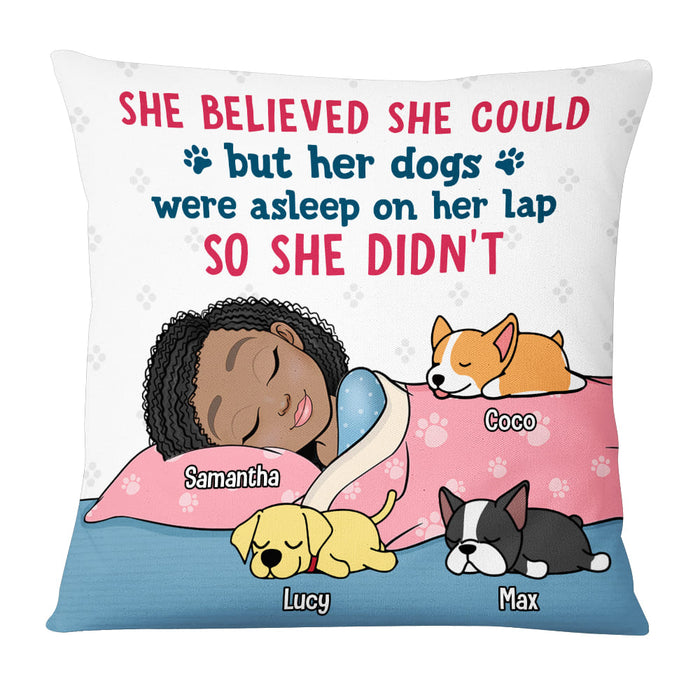 Personalized Gift for Dog Mom Pillow 23024 1