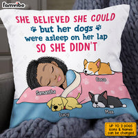 Personalized Gift for Dog Mom Pillow 23024 thumb 1