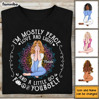 Personalized Gift For Daughter I'm Peace, Love And Light Shirt - Hoodie - Sweatshirt 23026 thumb 1