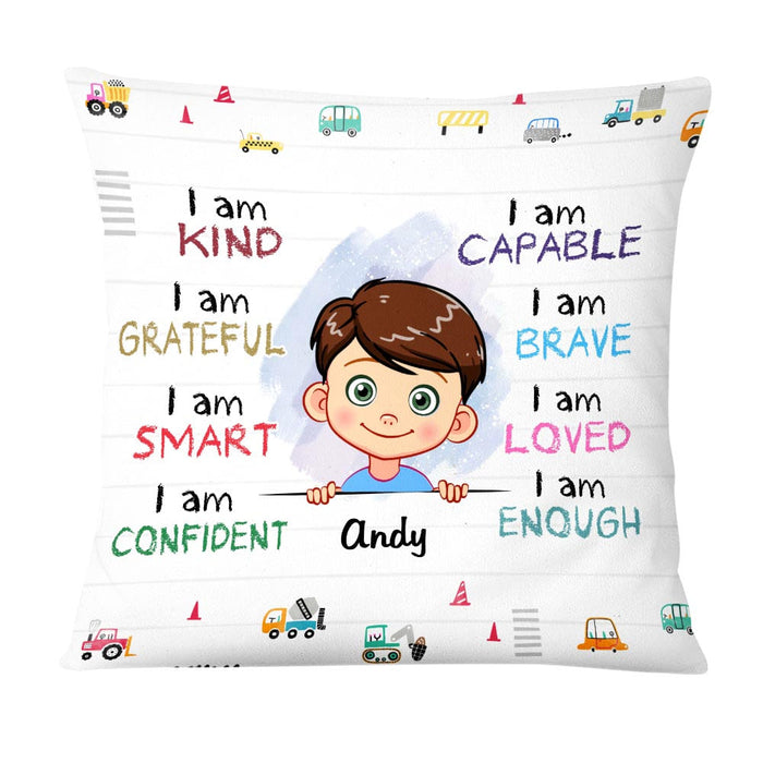 Personalized Gift For Grandson I Am Kind Pillow 23039 1