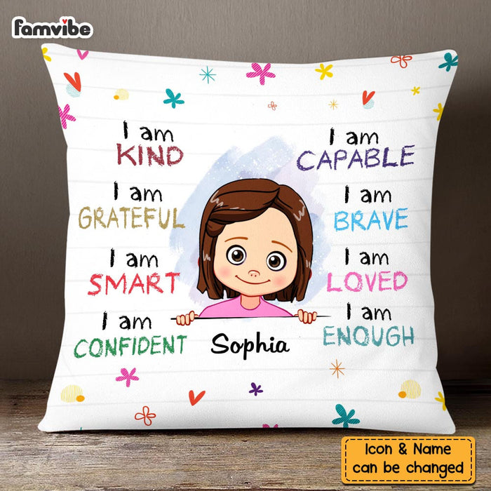 Personalized Gift For Grandson I Am Kind Pillow 23039 1