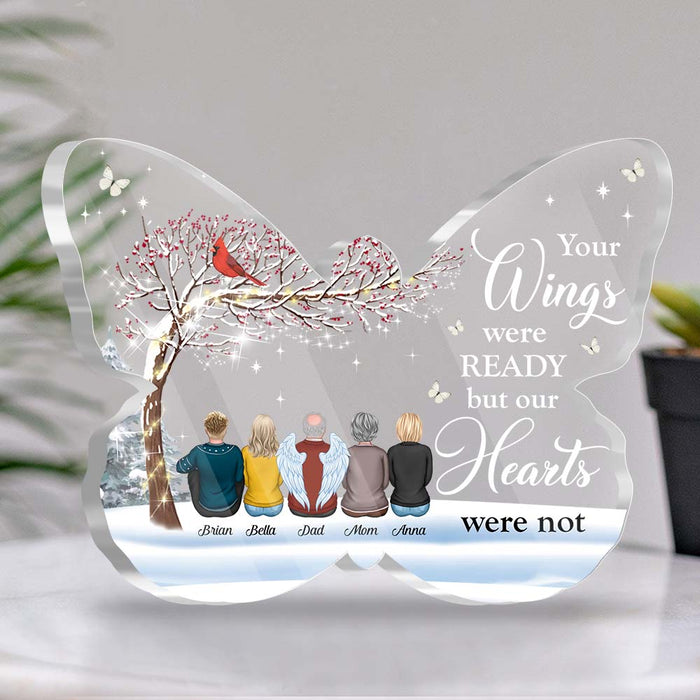 Personalized Memo Your Wing Were Ready Plaque 23040 1