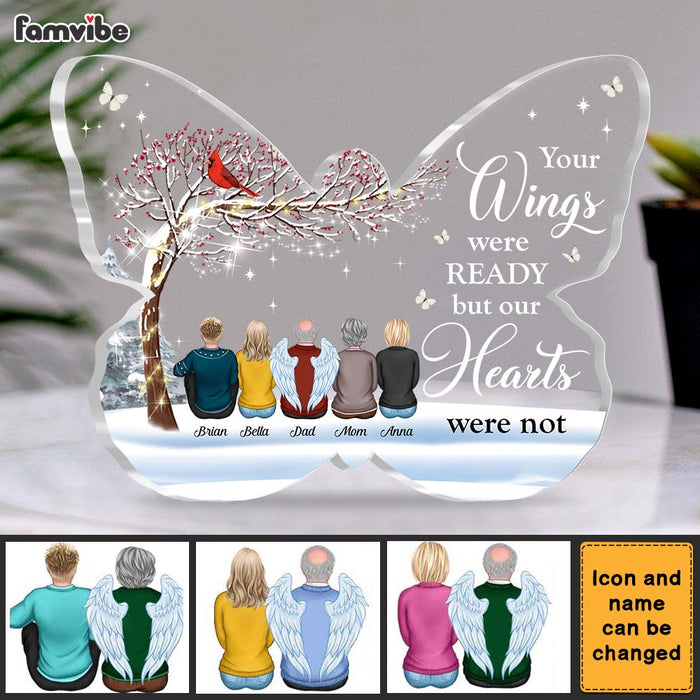 Personalized Memo Your Wing Were Ready Plaque 23040 1