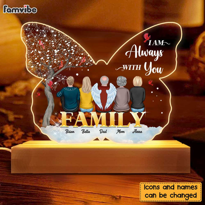 Personalized Memorial I Am Always With You Plaque 23043 1