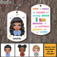 Personalized Gift For Grandkids Aluminum Keychain 23046 thumb 1