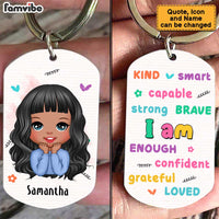 Personalized Gift For Grandkids Aluminum Keychain 23046 thumb 1