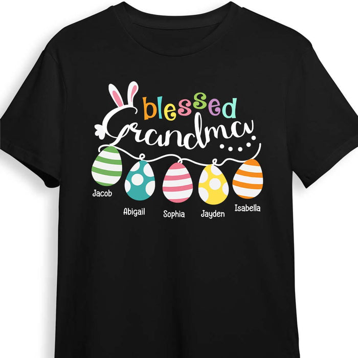 Personalized Blessed Grandma Easter Eggs Shirt - Hoodie - Sweatshirt 23053 1