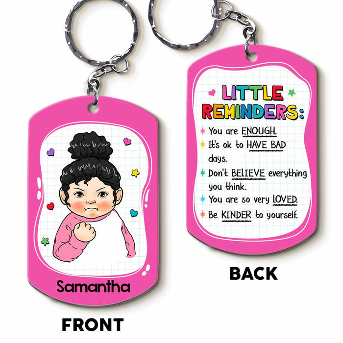 Personalized Gift For Granddaughter Aluminum Keychain 23056 1