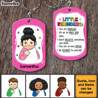 Personalized Gift For Granddaughter Aluminum Keychain 23056 thumb 1