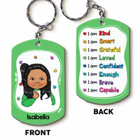 Personalized Gift For Granddaughter Aluminum Keychain 23057 thumb 1
