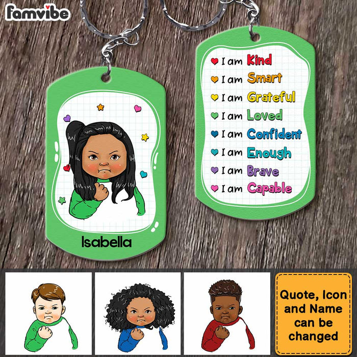 Personalized Gift For Granddaughter Aluminum Keychain 23057 1