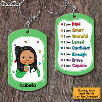 Personalized Gift For Granddaughter Aluminum Keychain 23057 thumb 1