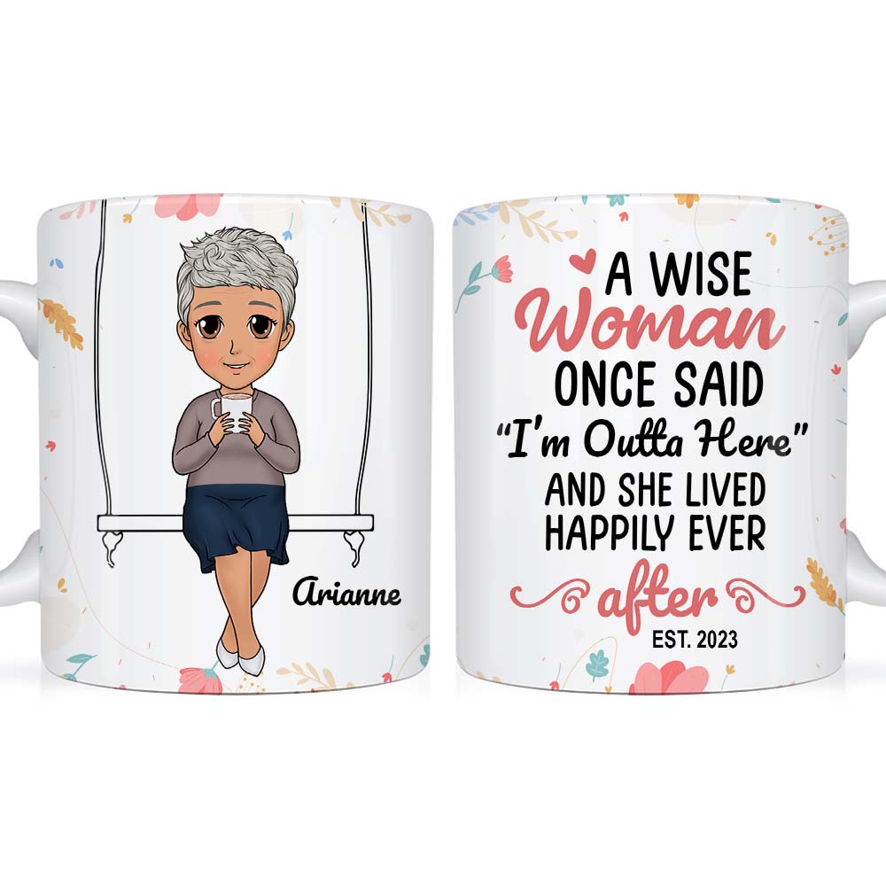 Personalized Happy Retirement Gift for Grandma Mug 23062 Primary Mockup
