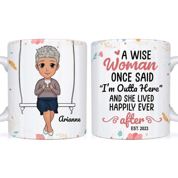 Personalized Happy Retirement Gift for Grandma Mug 23062 1