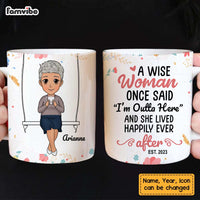 Personalized Happy Retirement Gift for Grandma Mug 23062 thumb 1