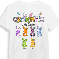 Personalized Easter Grandma's Nana's Mom's Mimi's Little Bunnies Shirt - Hoodie - Sweatshirt 23067 thumb 1