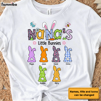 Personalized Easter Grandma's Nana's Mom's Mimi's Little Bunnies Shirt - Hoodie - Sweatshirt 23067 thumb 1