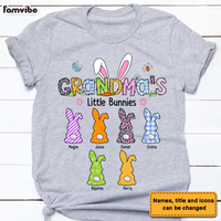 Personalized Easter Grandma's Nana's Mom's Mimi's Little Bunnies Shirt - Hoodie - Sweatshirt 23067 thumb 1