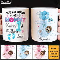 Personalized Gift for Mom Happy 1st Mother's Day Mug 23075 thumb 1