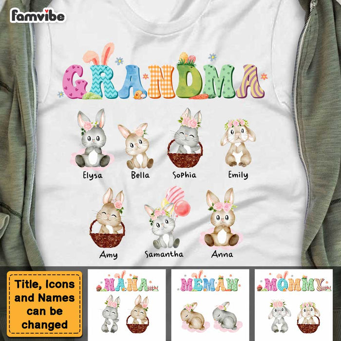 Personalized Easter Gift for Grandma Shirt - Hoodie - Sweatshirt 23079 1