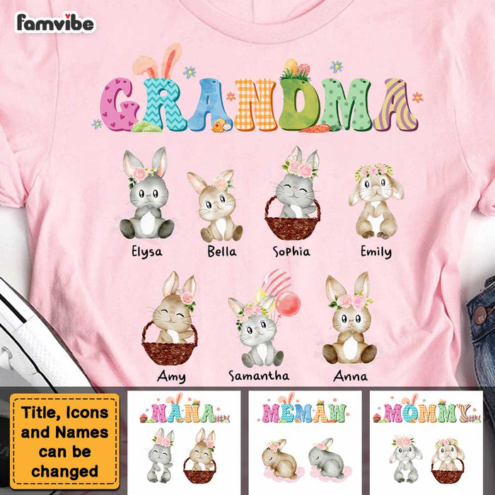 Personalized Easter Gift for Grandma Shirt - Hoodie - Sweatshirt 23079 1